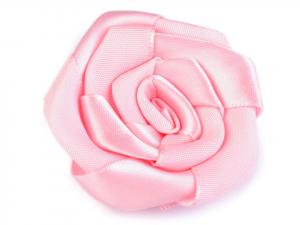 1 Stck. ♥ SATIN RoSE - ROSA - 5,5cm ♥