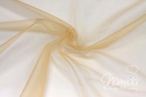 0,5 MTR. ♥ Soft Schimmer Tüll GoLD *Extra weich* ♥