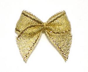 5 ♥ GLiTTER Schleifchen GoLD ♥