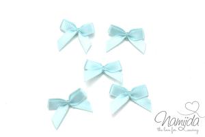 5 ♥ LiTTLE BOWS HeLL MINT - 19x16mm ♥