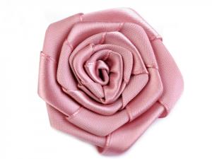 1 Stck. ♥ SATIN RoSE - PuDERROSA - 5,5cm ♥