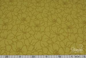 0,5 MTR.  JACQUARD STRICK FLORENTINE - SENF